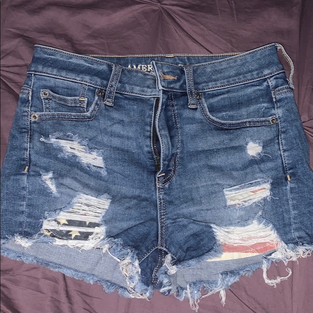 American eagle high waisted shorts